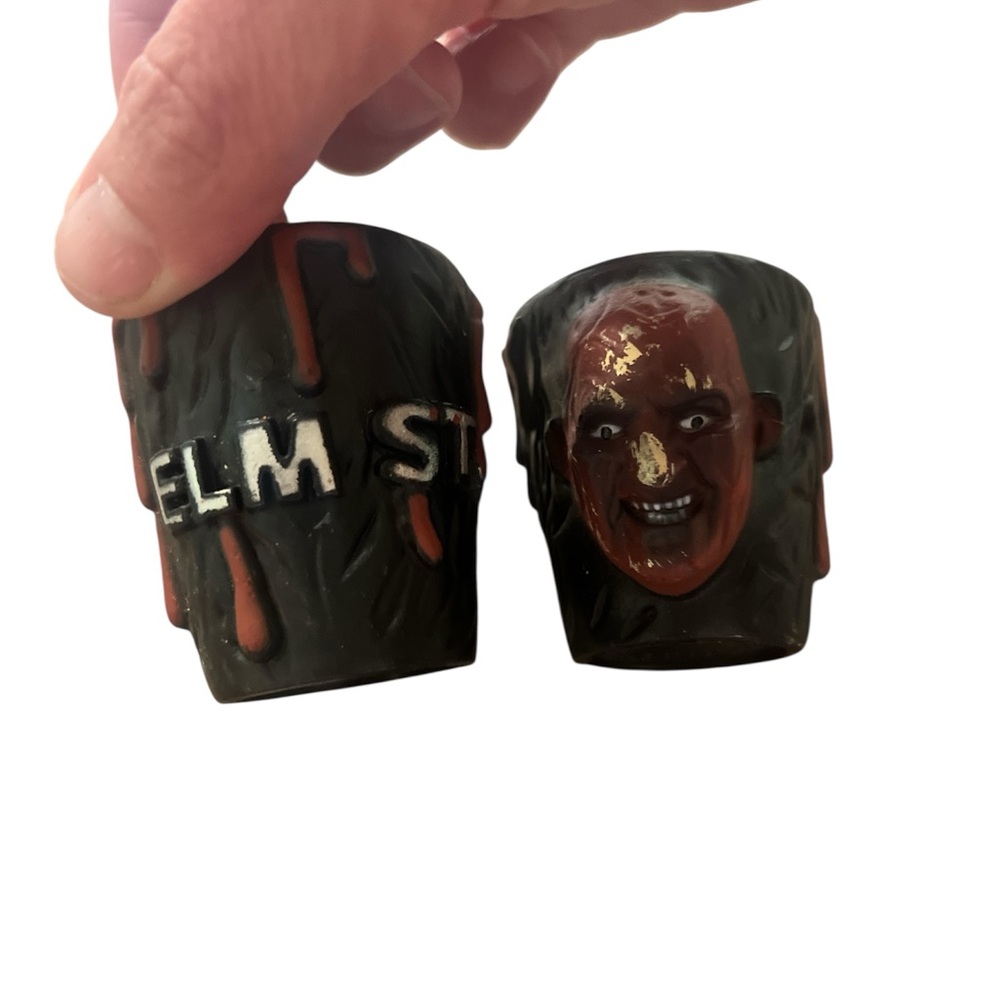 Elm Street Freddy Krueger Halloween Horror Movie Shot Glasses